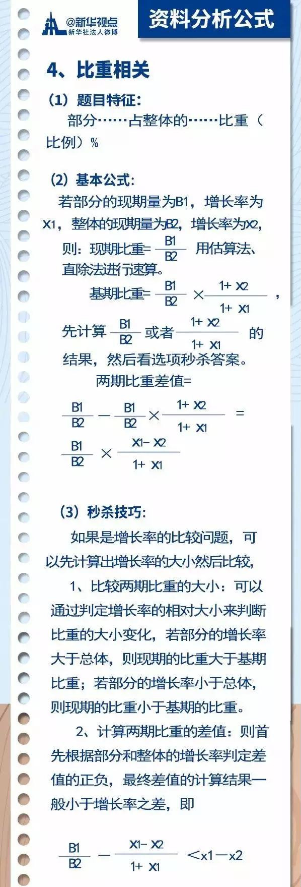 2020國考行測常用公式匯總，背完答題省時省力