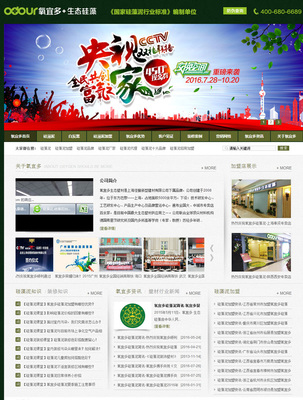 深圳营销型网站案例_氧宜多硅藻泥网站成功推广案例